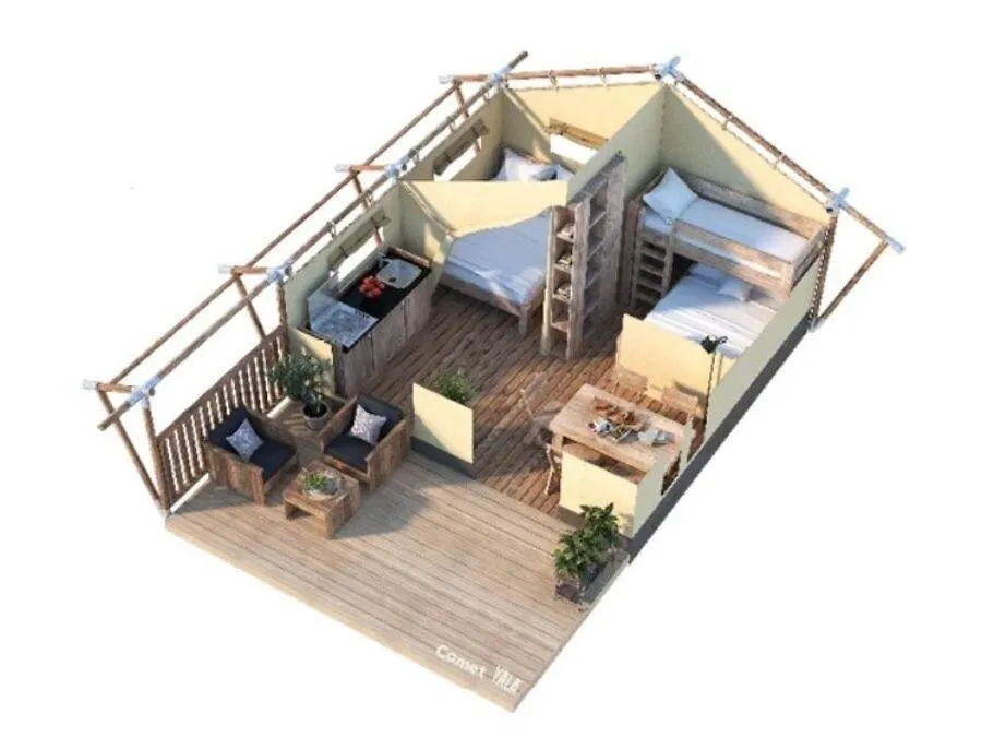 Camping Miramar Playa - Tienda Familiar Torredembarra Campsite