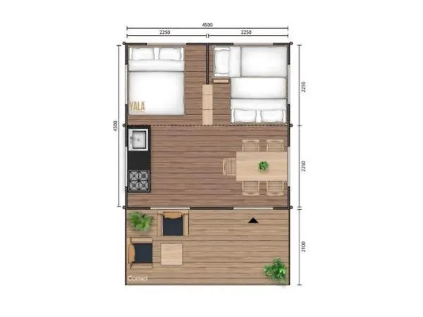 Camping Miramar Playa - Tienda Familiar 토르뎀바라 캠프장